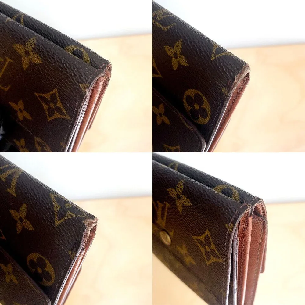 ‘99 Vintage  LV Elise Monogram Compact Trifold Wallet TH0999 - Picture 8 of 9